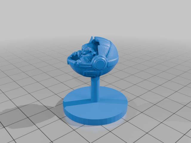 Mandalorian / Grogu Unmatched Figures 3D model thumbnail