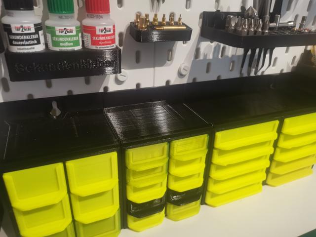Modular Shelving Storage 3D model thumbnail