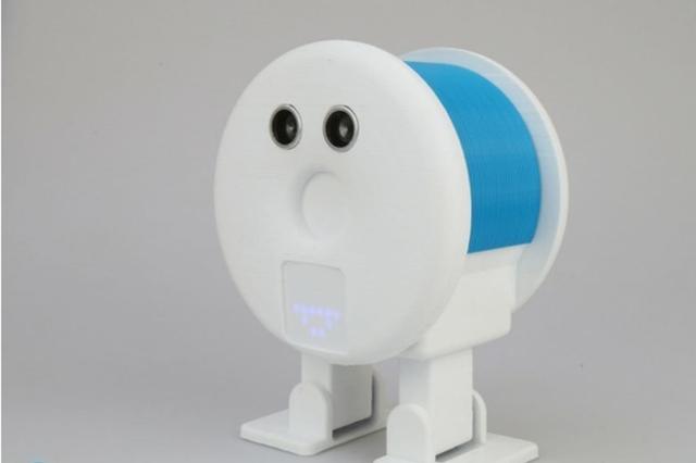 Fiberbot (Filament biped robot) 3D model thumbnail