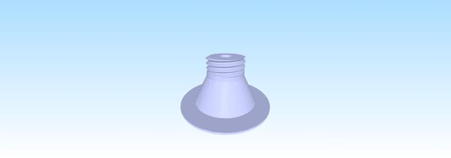 LACK enclosure tablet holder Base v2 3D model thumbnail
