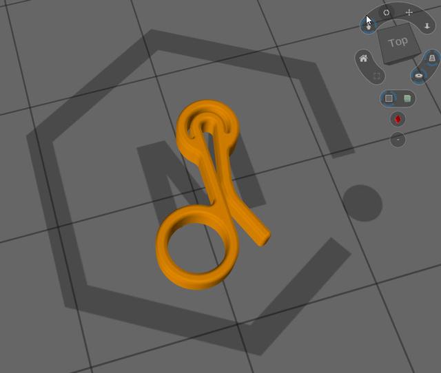 Bigger Bag Clip 2 3D model thumbnail