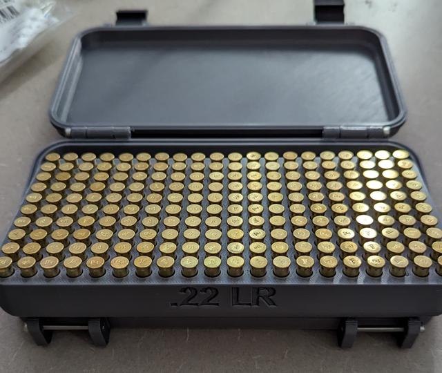 22LR Ammo Tray 3D model thumbnail