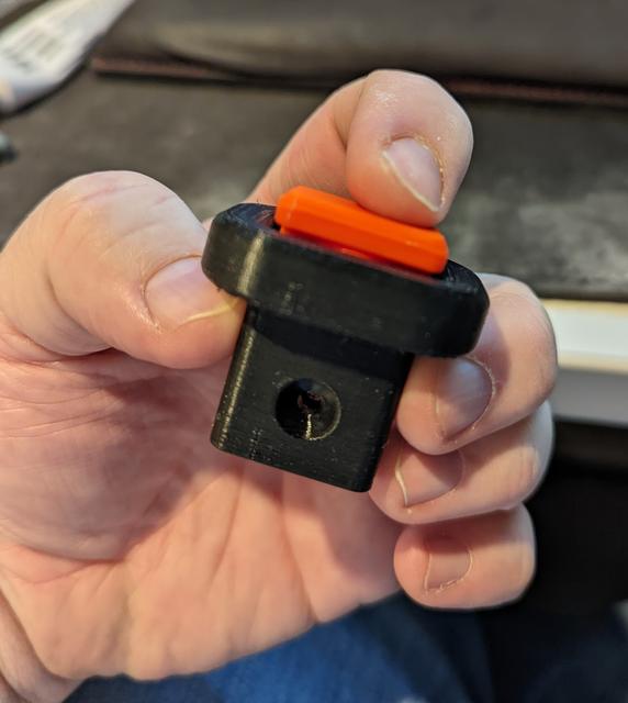 Filament Cutter w/Finger Saver / Fidget Toy 3D model thumbnail