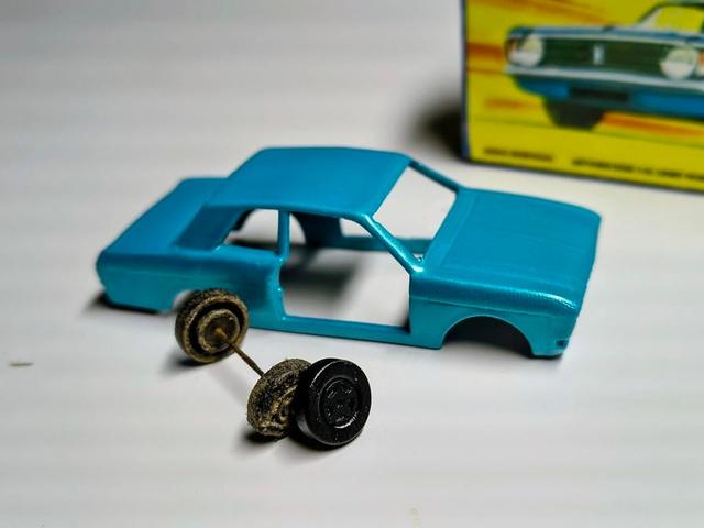 9.6 x 2.7 mm wheel for Matchbox Superfast cars 3D model thumbnail