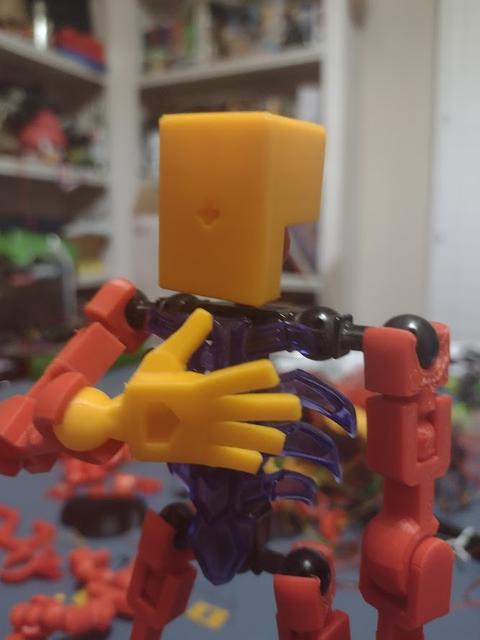 Lego Bionicles/CCBS compatible Lucky 13 3D model thumbnail