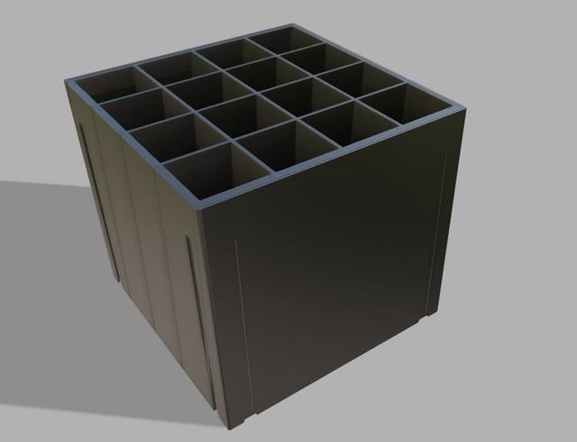 Pen holder 3D model thumbnail