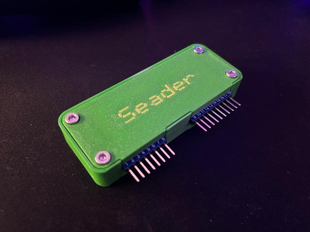 Case for Flipper Zero devboard + Smart2Click & SAM/SIM 3D model thumbnail