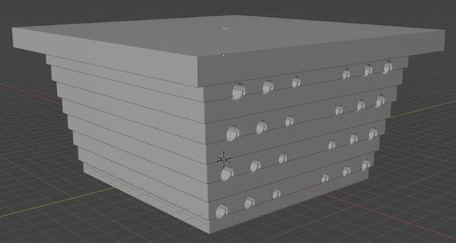 Mason Bee House 3D model thumbnail
