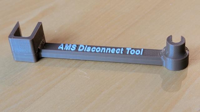 Bambu AMS Disconnect Tool Remix with Radius 3D model thumbnail