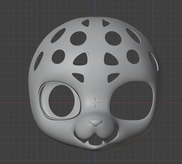 Eyes for kemono base 3D model thumbnail