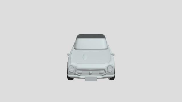 Honda S600 for 3D-printing 3D model thumbnail