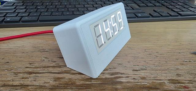 XY-Clock WiFi / Sinilink Clock - Desktop Version 3D model thumbnail