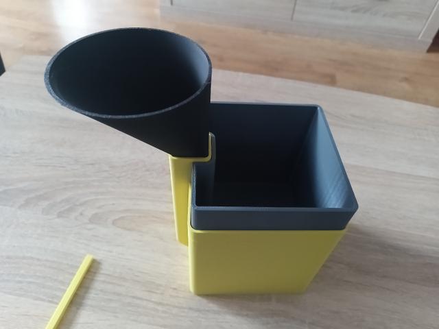 Funnel for watering a self-watering flower pot 3D model thumbnail