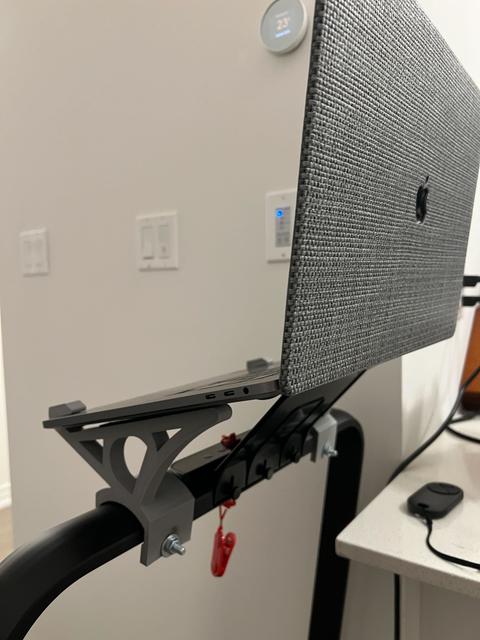Laptop Holder for Walking Pad 3D model thumbnail