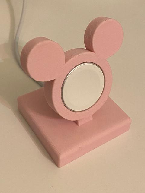 Apple Watch Ladehalter USB-C 3D model thumbnail
