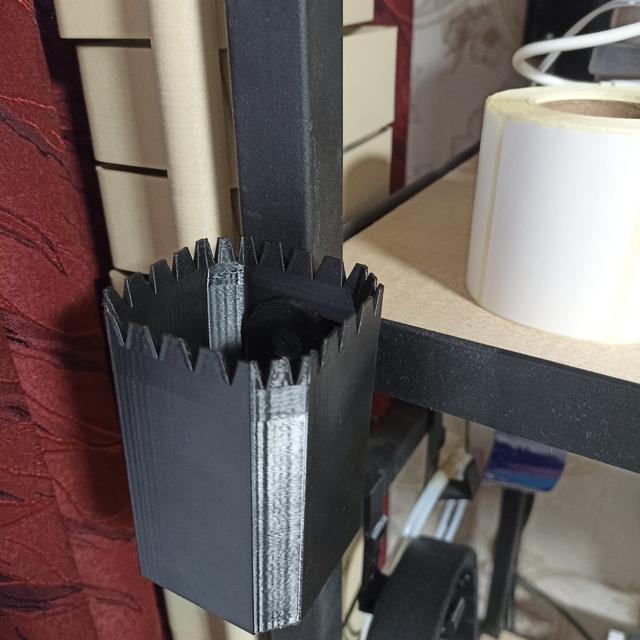 3D printer waste bin 3D model thumbnail