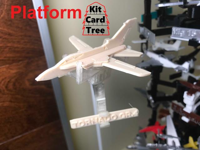 Kit Card Tree platform for Tornado GR4 by Nakozen 3D model thumbnail