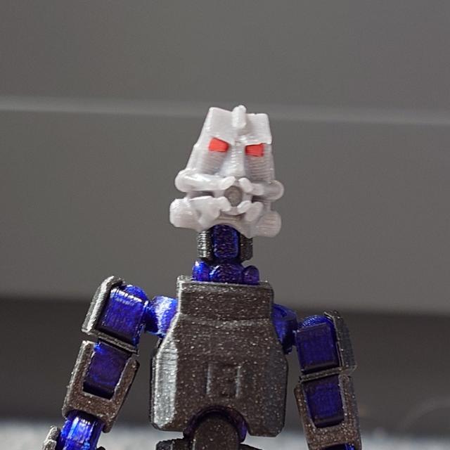 Dummy 13 Bionicle Head 3D model thumbnail
