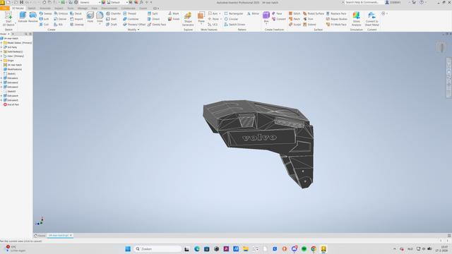 Professor Boots Volvo Loader Mod 3D model thumbnail