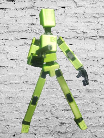 Lucky 13 Hot Glue Gun 3D model thumbnail