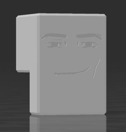 Roblox Face for Lucky 13 3D model thumbnail