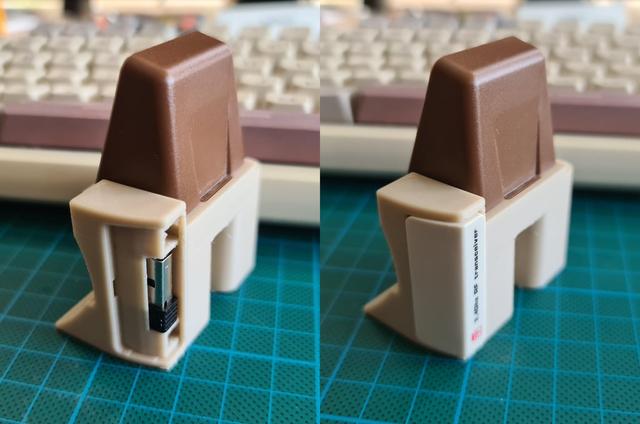 Epomaker RT100 - Mini Screen Case with Support 3D model thumbnail