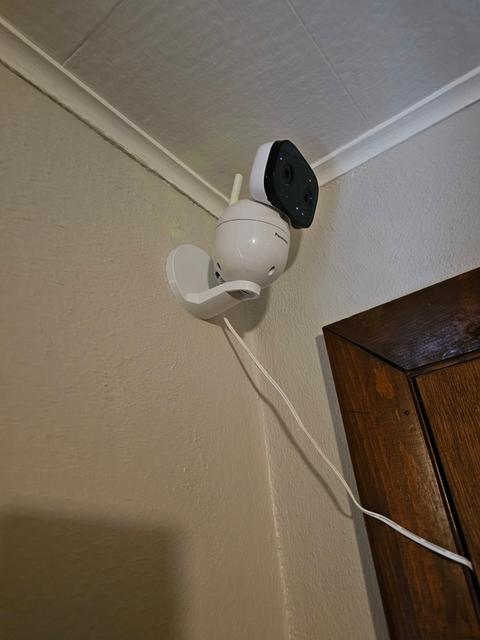 Panasonic Baby Monitor Camera KX-HNC300 Wall Mount 3D model thumbnail