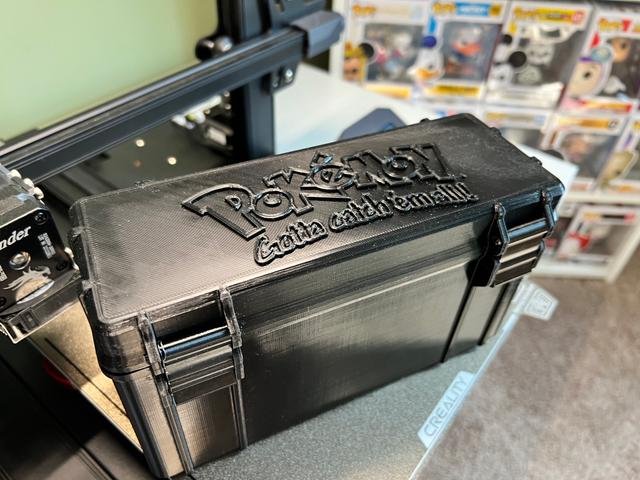 Pokémon Card Box with (or without) Logo 3D model thumbnail