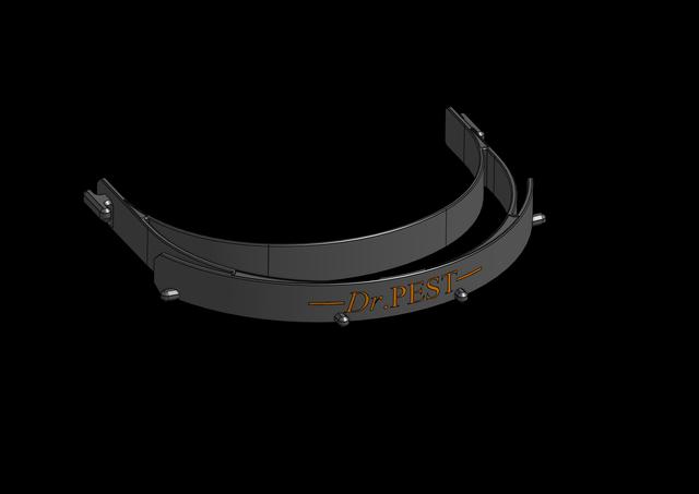 Faceshild Dr. Pest 3D model thumbnail