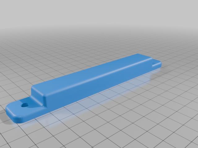 T shank Jig Saw Blade Holder for Wall 3D model thumbnail