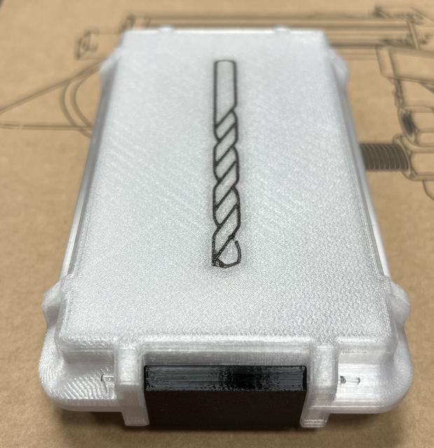 Box na vrtáky 3D model thumbnail