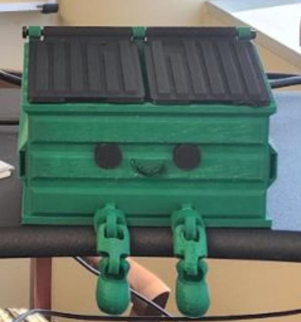 Dumpster Buddy 3D model thumbnail