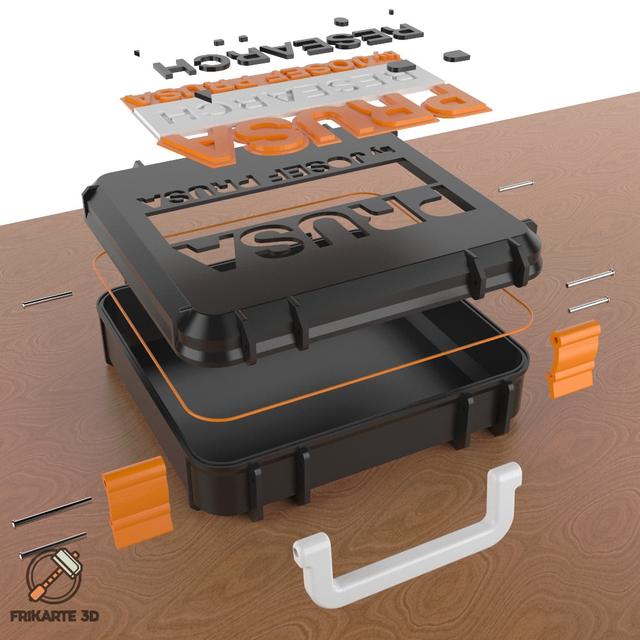 Prusa Box Multipart 3D model thumbnail