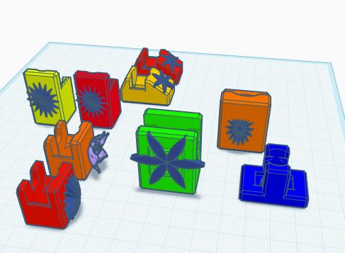 the power flower (mini 13 add on) 3D model thumbnail