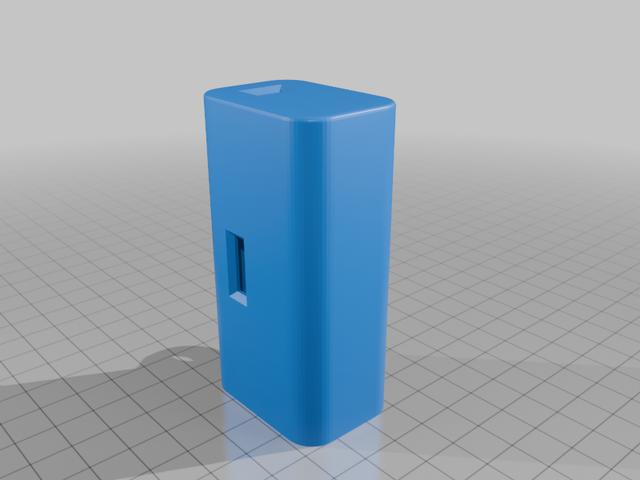 Pwnagotchi Anker battery holder/case 3D model thumbnail