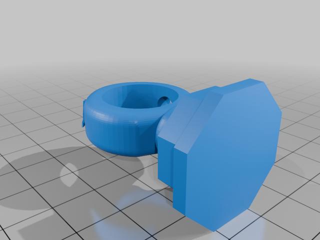 Drum Stick Holder with Madball logo 3D model thumbnail