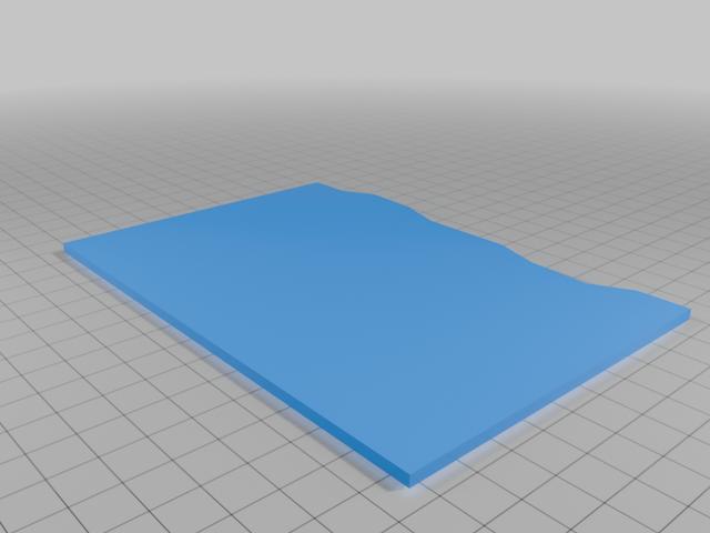 40K 11th edition terrain outlines 3D model thumbnail
