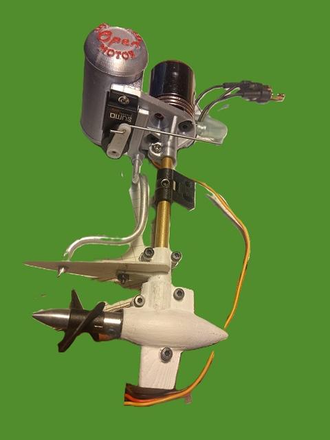 Open Outboard Motor Mk.II     gear box  mod .  (https://www.thingiverse.com/thing:5212312) 3D model thumbnail