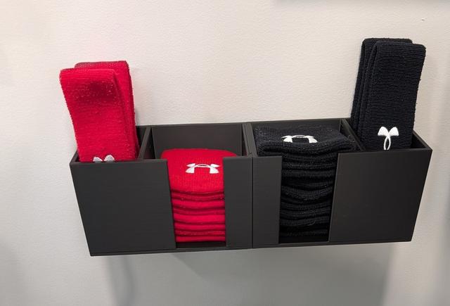Sweatband and Wristband holder 3D model thumbnail