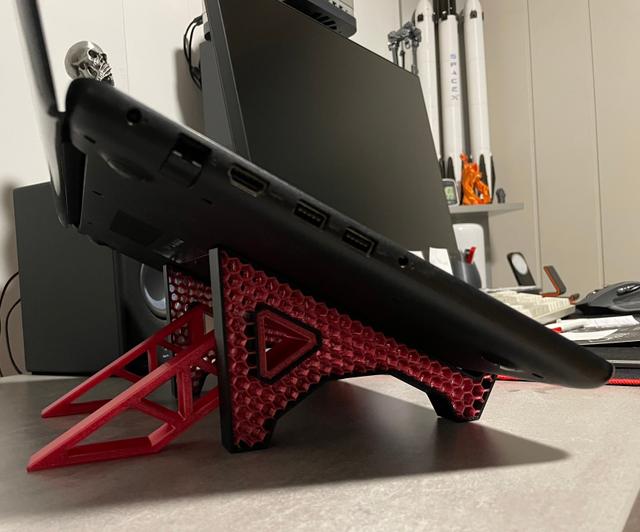 Laptop Stand X1 3D model thumbnail