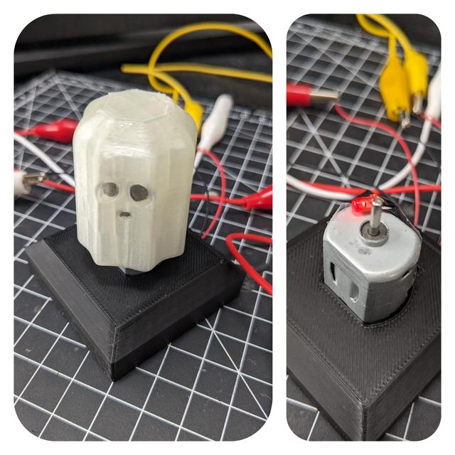 Spinning Ghost 3D model thumbnail