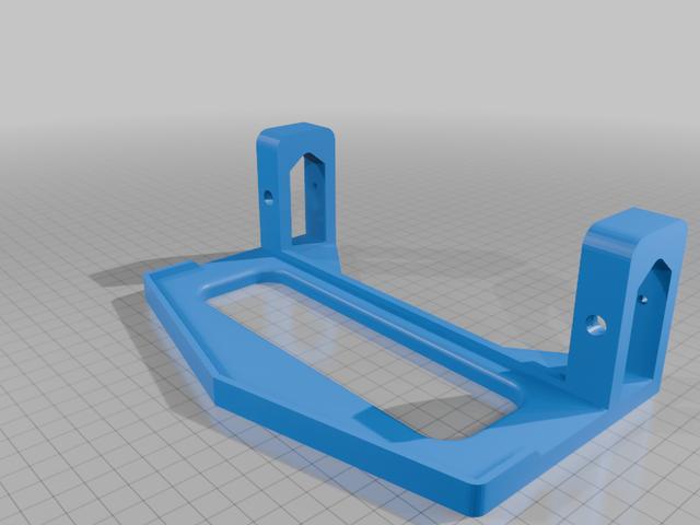 ASUS RT BE86U WALL MOUNT BRACKET 3D model thumbnail