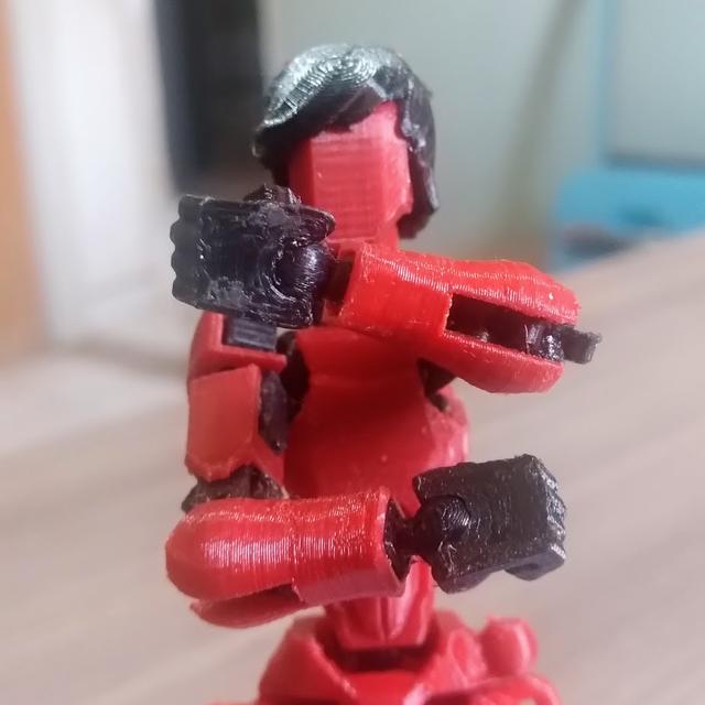 Smooth Forearms for Dummy 13 3D model thumbnail