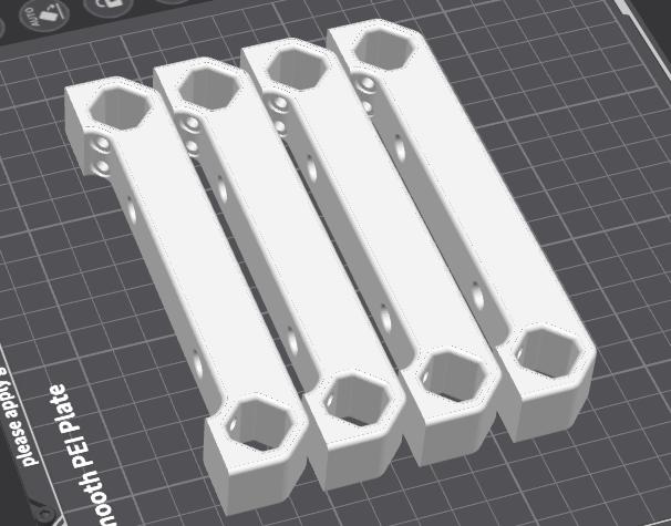 Modular Filament Storage System - V1 - Remix for creality dual spool dryer top shelf 3D model thumbnail