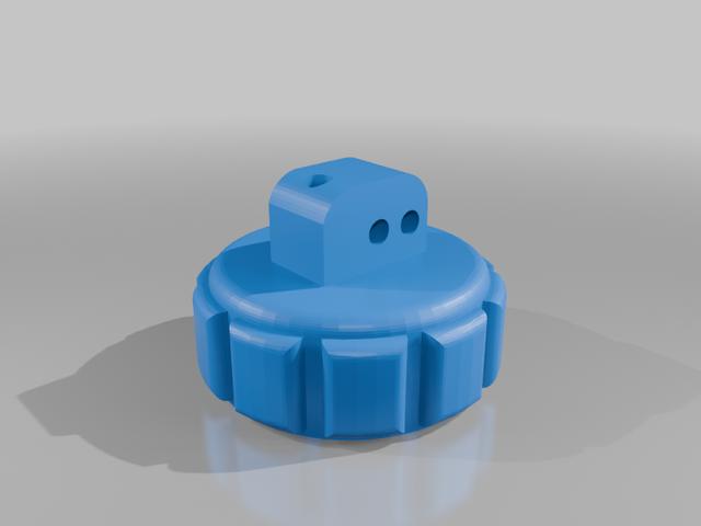 Remix DB Poop Bag Holder 3D model thumbnail