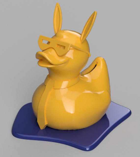 Playduck Moneybin 3D model thumbnail