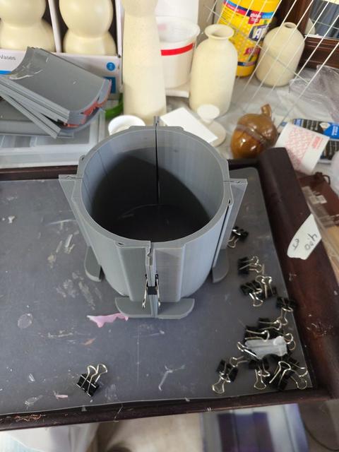 Silicone Mold - Modular Cylinder 3D model thumbnail