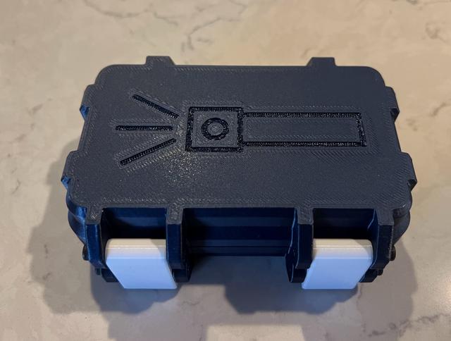 D4K Flashlight Rugged Box 3D model thumbnail