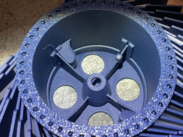 Split Flap Drum Magnet Increased Tolerance 3D model thumbnail
