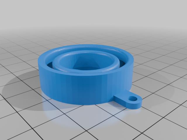Microsoft Lifecam Studio Cap with attachment hole 3D model thumbnail